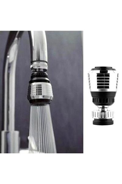 boutiqCe Rotatable Movable & Functional Faucet Head - with Sprinkler Perlator