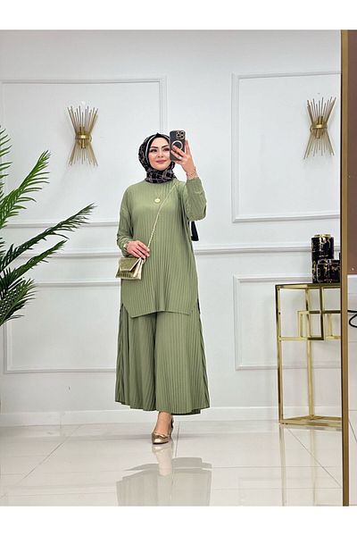 VALENS BOUTİQUE Women's Hijab Set Pants & Tunic