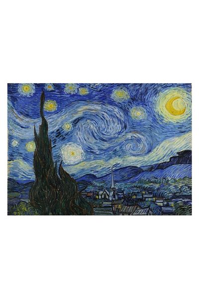 Neverland 2 Pieces 1000 Piece Puzzle - Starry Amsterdam Night Design