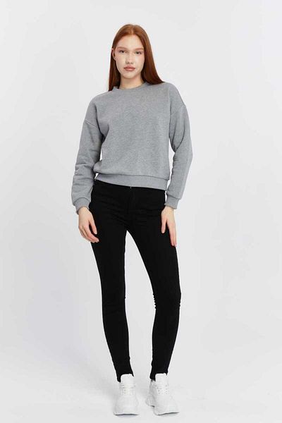 DOSXX Carol 0 Collar Women's Long Sleeve Sweatshirt
