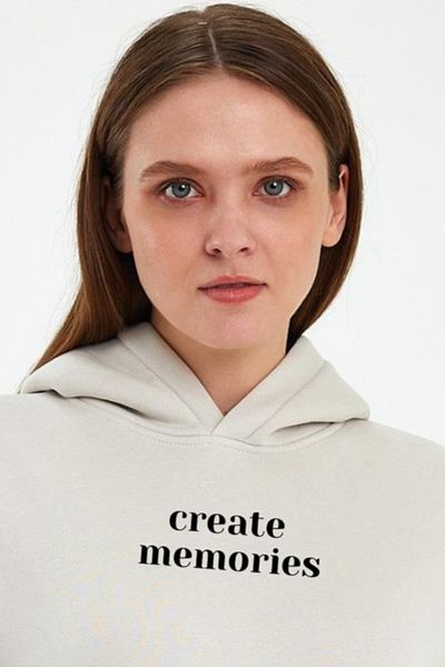 FİHA /2506-UNISEX ΕΚΤΥΠΩΜΕΝΗ ΜΠΛΟΥΖΑ ΜΕ ΚΟΥΚΟΥΛΑ - ΠΕΤΡΑ