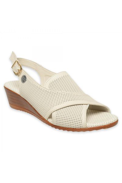 Mammamia D25Ys-2730Z Daily Cream Women's Sandals