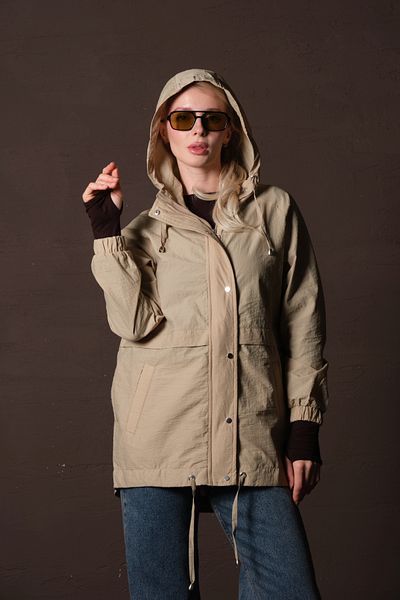 Maule Water Repellent Door Coat - Fermer, Snaps and Sleeve Elastic |   Sintra