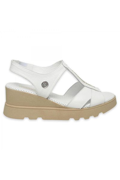 Mammamia D25Ys-2975Z Sandale albe pentru femei Daily