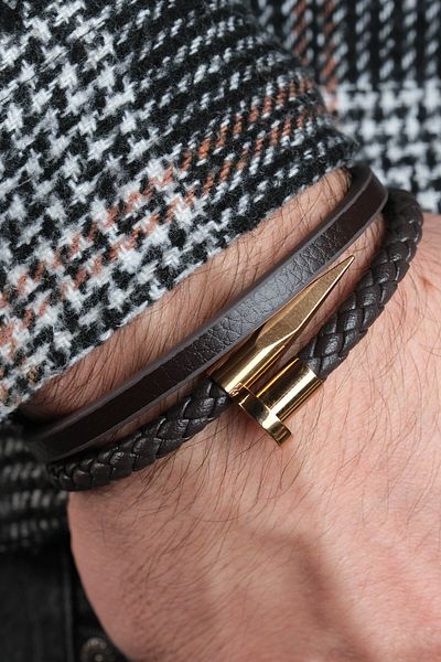 Jack Ferrero Men's Vip Steel Color Bracelet