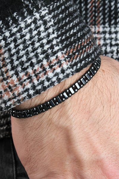 Jack Ferrero Men's Hematid Color Atmaz Bracelet