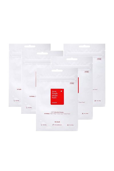 Cosrx Acne Pimple Master Patch 5 x 24 pcs. - blemish patches, set of 5