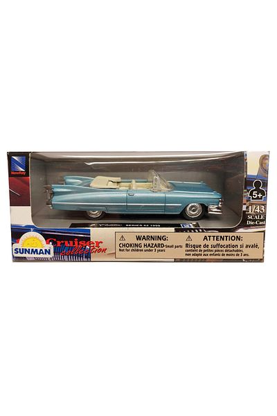Calimera Toys NEWRAY 1:43 مجموعة سيارة معدنية دييكاست 1959 كاديلاك سيريز 62 (هدية عيد الحب)