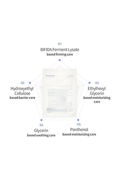 mixsoon Bifida mask pack 25 g - Sheet mask