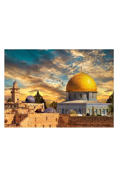 Neverland 2 Pcs 1000 Piece Puzzle - Jerusalem and the Holy Temple