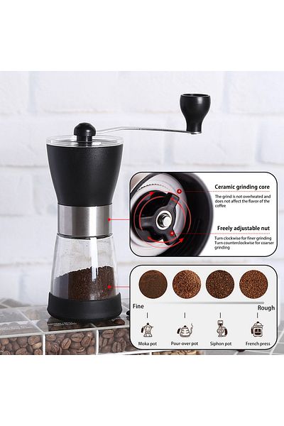 EqiEch V60 Drip Coffee Maker Set,10-piece Coffee Tool,Manual Pour Over Coffee Maker Set