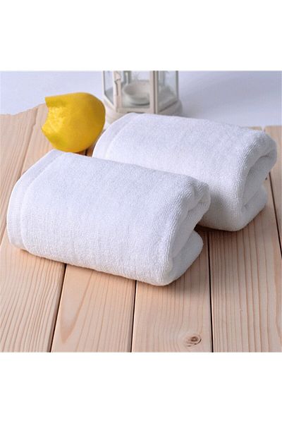 MEŞELİ TEKSTİL Ultra Luxury White Hotel Bath Towel - 2 Pieces, 90X180 King Size, 900 Gr Recommended Product