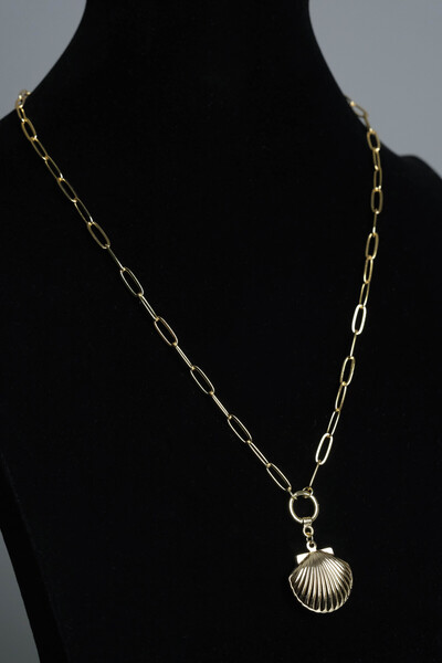 Jack Ferrero KADIN ALTIN KAPLAMA RENK ATMAZ KOLYE