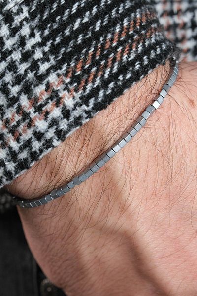Jack Ferrero Men's Hematid Color Atmaz Bracelet