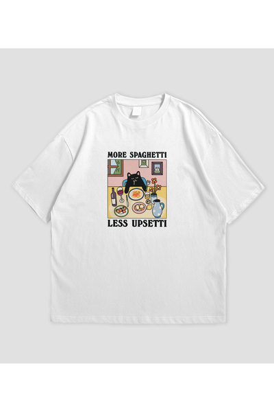 Adrift Upsetti Design Spaghetti Oversize унисекс тениска