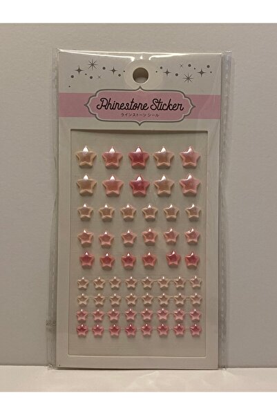 Concord İnci Görünümlü 3 boyutlu Yıldız Çıkartma