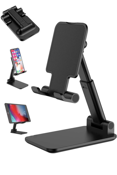 Dönebilen Ayarlanabilr Telefon Tutucu Masa Üstü Tablet Standı Telefon Sabitleyici Telefon Standı