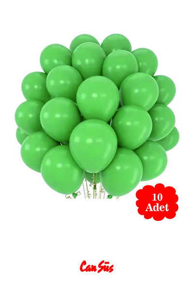 Cansüs Pastel Balon 12 İnç 10'lu