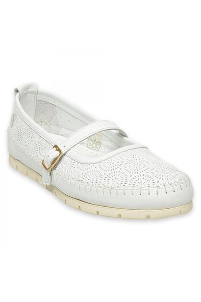 Mammamia D25Ya-775 Balerini de damă Daily White