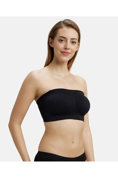JOCKEY Comfies Bandeau Bra 1545-01 Black