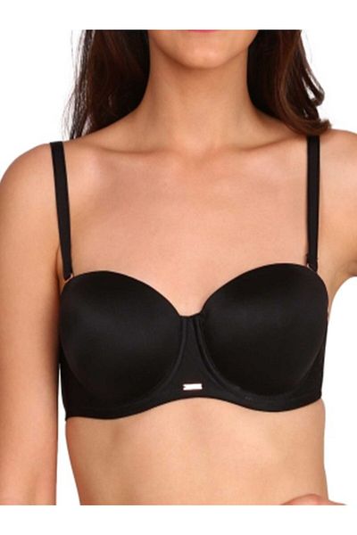 JOCKEY Intl Coll. Padded Strapless Bra 2101-01 Black