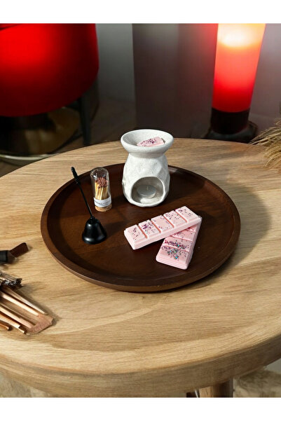 Sentius Homenıs Desıgn Aromaterapi Ananas Model Kibrit, Buburdanlık Mum, Teal...