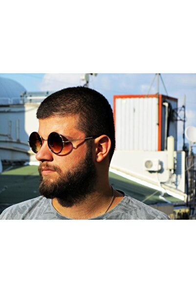 Takı Dükkanı Belletti John Lennon Round Glass Women's Sunglasses bl1845