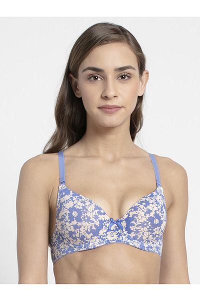 JOCKEY Essence Full Coverage T-Shirt Bra - 1245-01 Blue