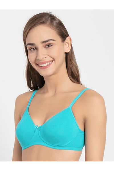 JOCKEY Essence Seamless Shaper Bra 1722-01 Blue