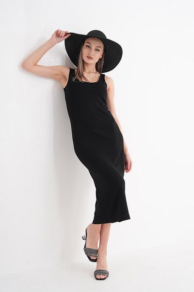 ŞİMAL Women's Strappy Long Dress 250187   -