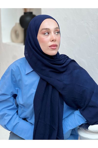 Modakaşmir شال حريري مجعد