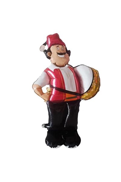 KBK MARKET Ayakta Duran Ramazan Davulcusu Folyo 120 Cm