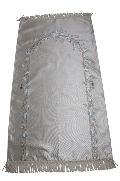 Believe FRESH GOBLEN JAKARLI DOKUMA SATEN ASTARLI SAÇAKLI BEJ SECCADE 70x120