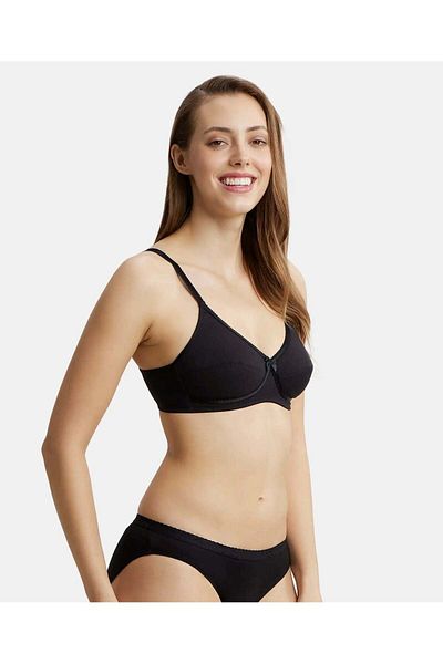 JOCKEY Essence Cross Over Bra X-Cite 1242-01 Black