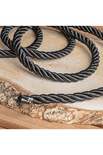 MEFAKS TEKSTİL Örgü ipi, Halat ipi, Kordon ip 10mm 1 metre Supla Runner Servis Yapımı