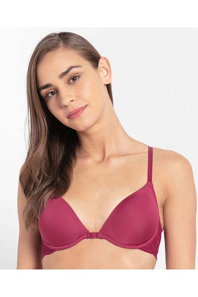 JOCKEY Low Neckline Front Open Bra 1815-01 Pnk
