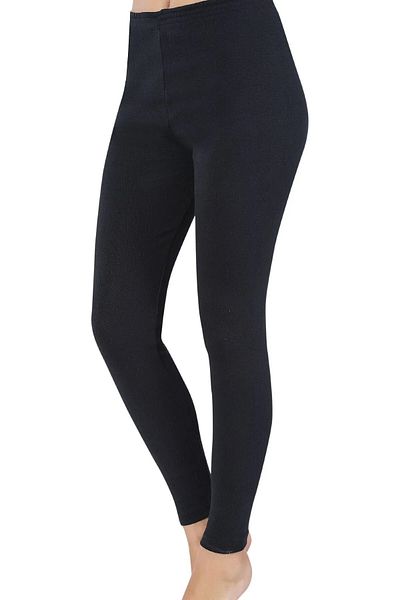 Hmd 3 Pieces Women's Black Long Bottom Thermal Underwear