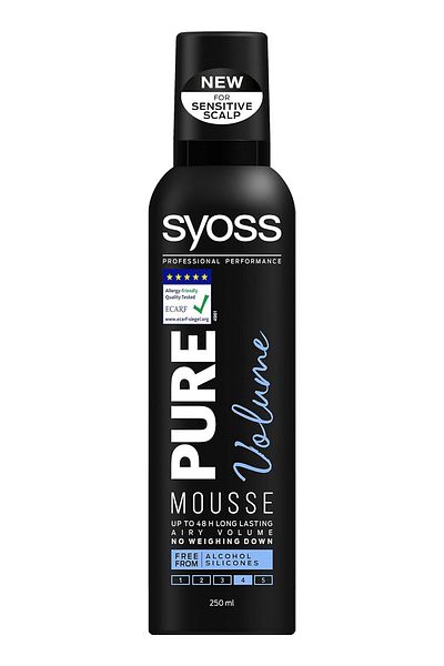 Syoss MOUSSE PURE VOLUME, 250ML