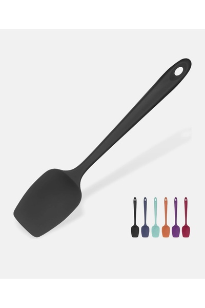 Home Küçük boy ısıya dayanıklı silikon karıştırma spatulası kaşık spatula 20.5cm