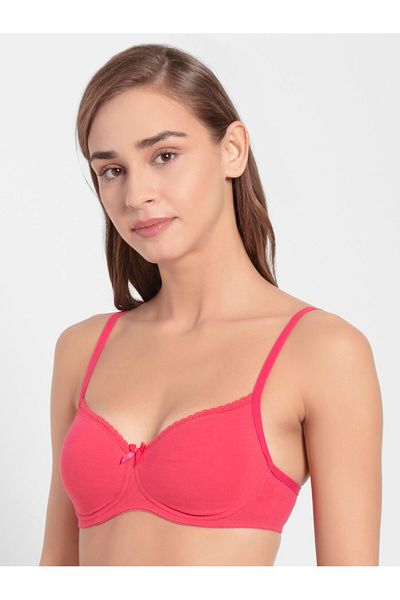 JOCKEY Essence Soft Cup Padded Bra 1723-01 Red