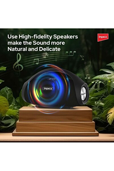 İMPEX Bluetooth Speaker Portable Wireless Stereo Sound Speaker,Water Resistant