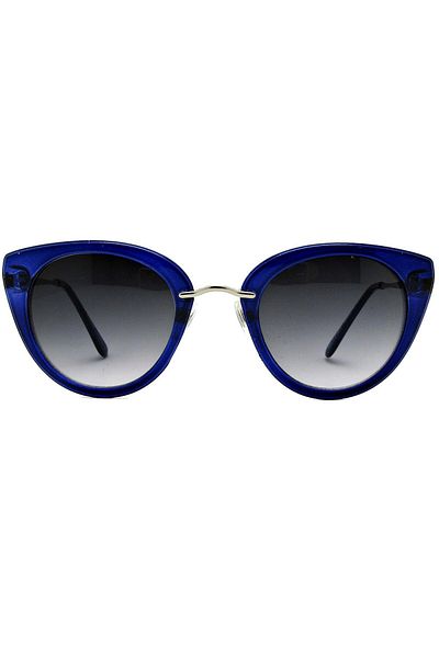 Pacoloren Paco Loren Cat Eye Navy Blue Frame Women's Sunglasses pl1094