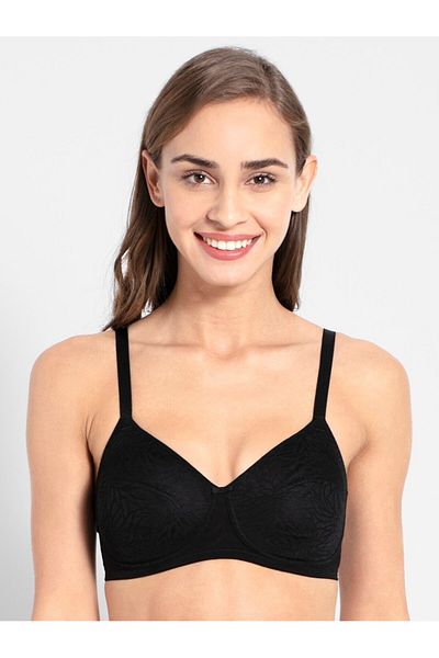 JOCKEY Soft Wonder Soft Cup Spacer Bra 1830-01 Black