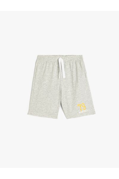 Koton Gray Boy's Shorts 5Skb40073Tk