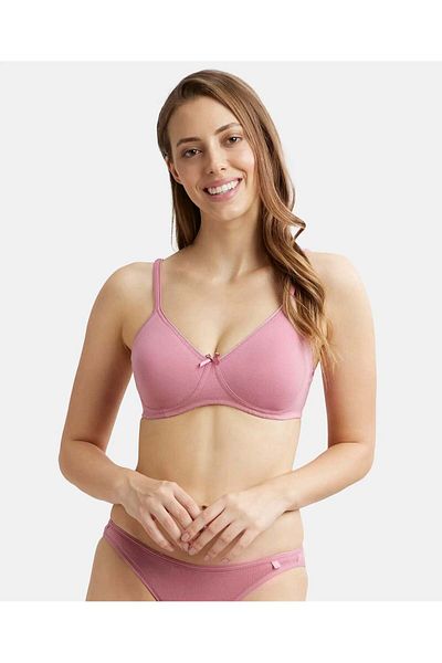 JOCKEY Essence Seamless Shaper Bra 1722-01 Pnk
