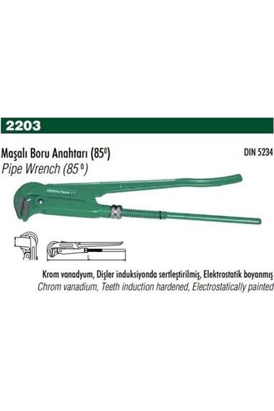 İzeltaş Elta Maşalı Boru Anahtarı 1'' - 2203100010