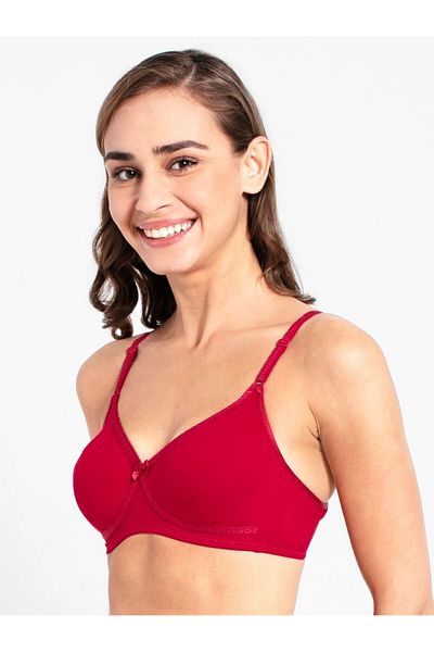 JOCKEY Essence Seamless Crossover Bra 1721-01 Red