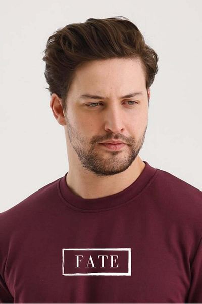 yakamor Unisex Printed Crew Neck Sweat