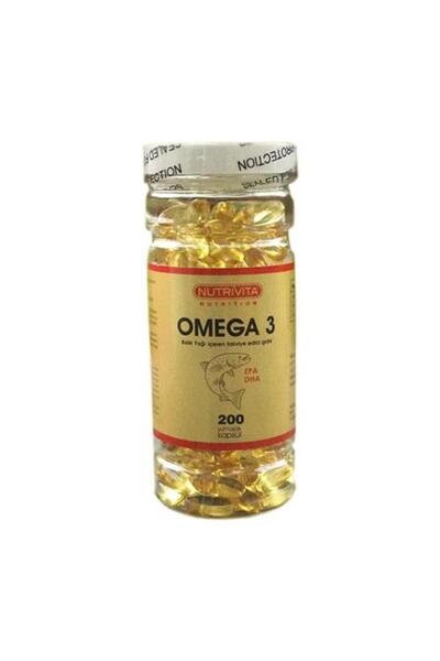 Nutrivita Nutrition Nutrivita Omega 3 2000 Mg 200 Kapsül
