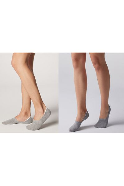 LOVE RAİN FASHİON Unisex 4-Piece Premium Bamboo Silicone Supported Ballet Socks